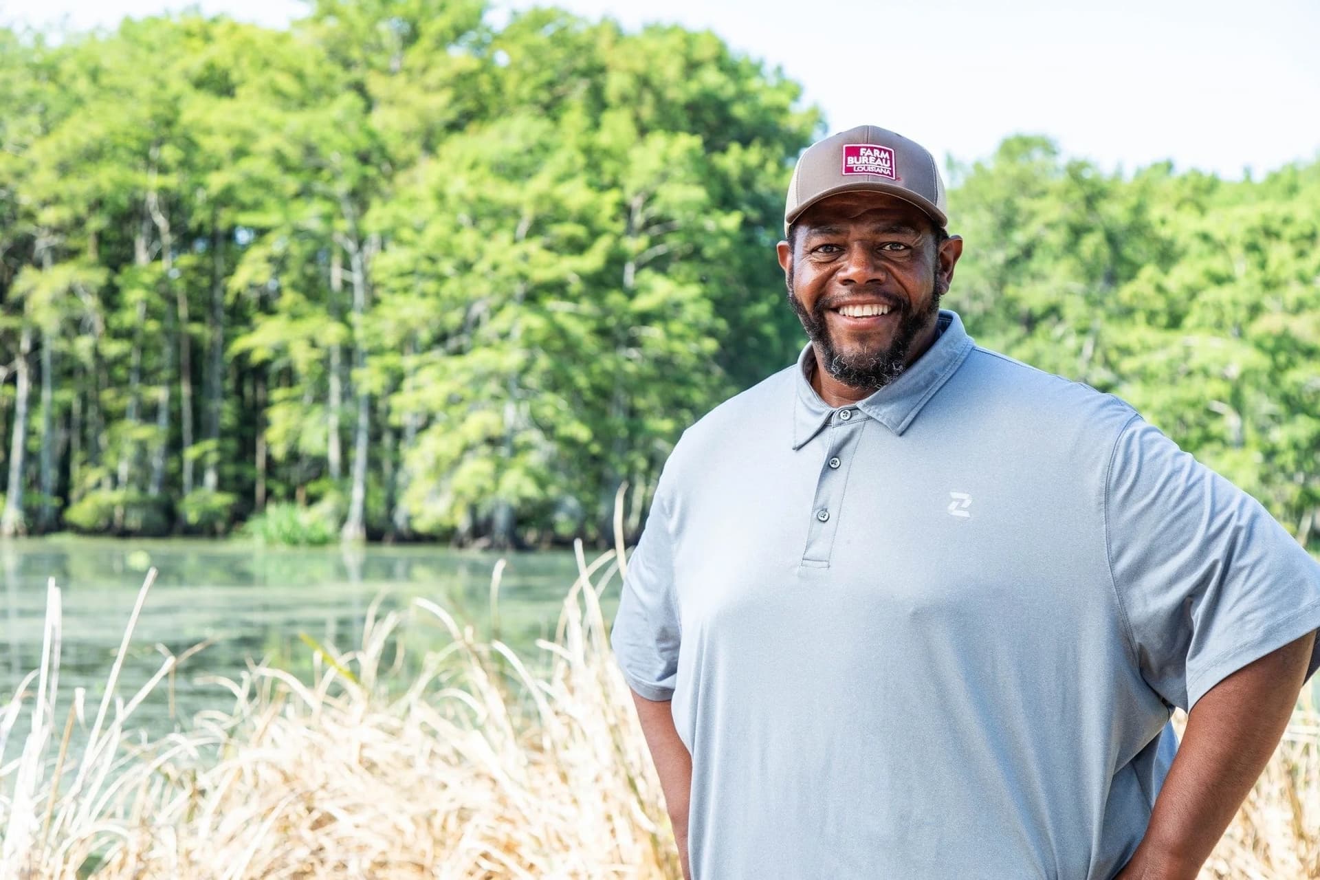 Jamie Davis on his Louisiana Delta farm